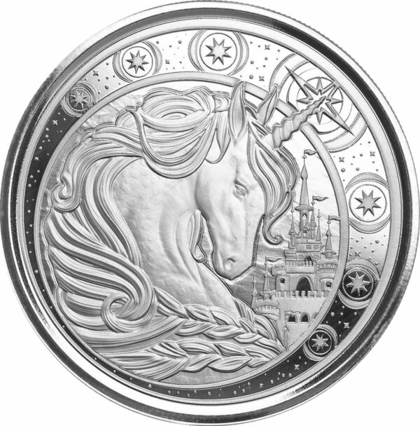 1 Unze Silber Ghana Unicorn 2023 (Auflage: 15.000)