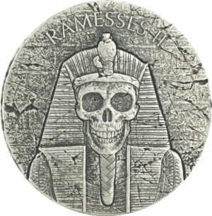 2 Unzen Silber König Ramses II Jenseits 2017 (Auflage: 25.000)