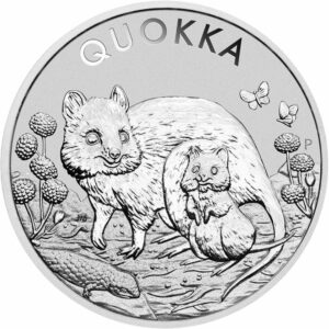 1 Unze Silber Australian Quokka 2021 (Auflage: 30.000)