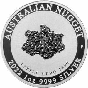 1 Unze Silber Australien Nugget Serie Little Hero 2022 (Auflage: 30.000)