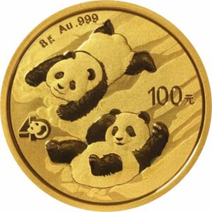 8g Gold China Panda 2022