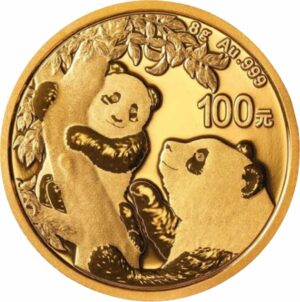 8g Gold China Panda 2021