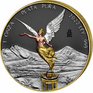 1 Unze Silber Libertad 2022 Six Metals (Auflage: 100)